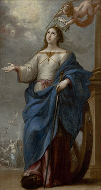 św. Katarzyna Aleksandryjska, dziewica i męczennica