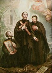 święci męczennicy i prezbiterzy Roch Gonzalez, Alfons Rodriguez i Jan del Castillo