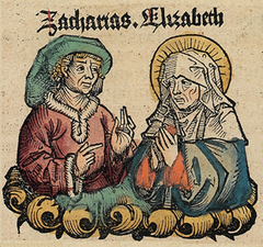 święci Elżbieta i Zachariasz, rodzice św. Jana Chrzciciela