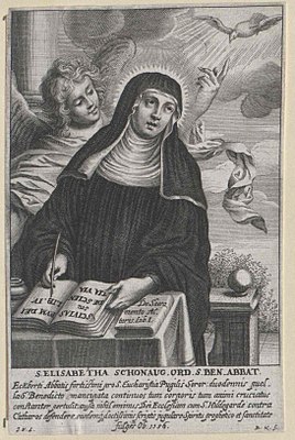 św. Elżbieta z Schönau, dziewica i zakonnica