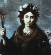 św. Róża z Viterbo, dziewica i zakonnica