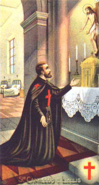 św. Kamil de Lellis, prezbiter i zakonnik